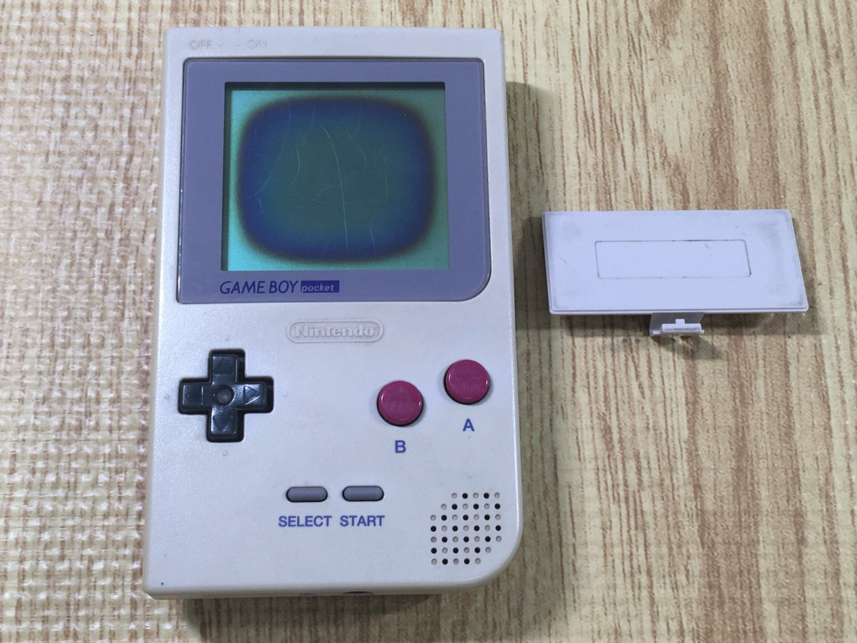 lf3673 Plz Read Item Condi GameBoy Pocket Gray Grey Game Boy Console Japan