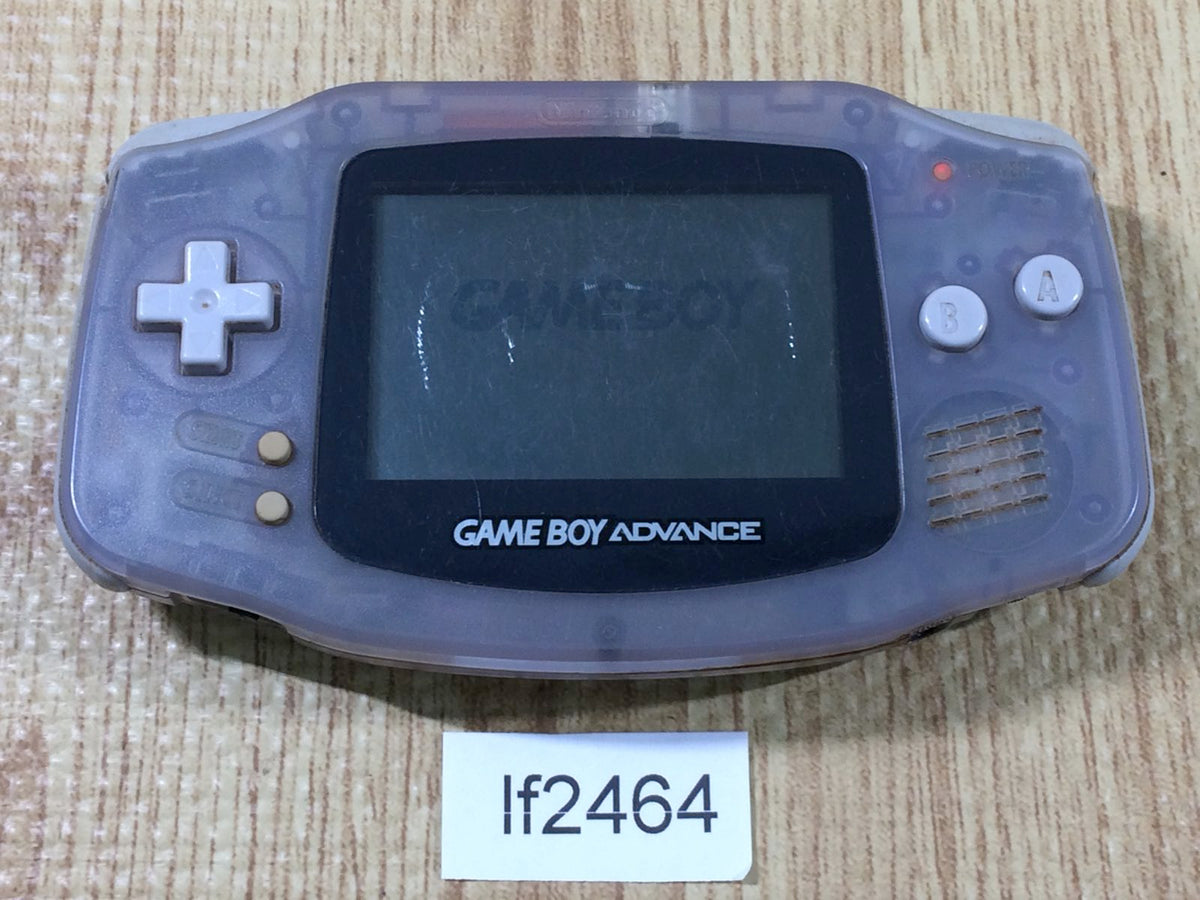 lf2464 Plz Read Item Condi GameBoy Advance Milky Blue Game Boy Console Japan