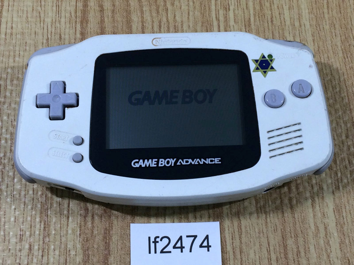 lf2474 Plz Read Item Condi GameBoy Advance White Game Boy Console Japan