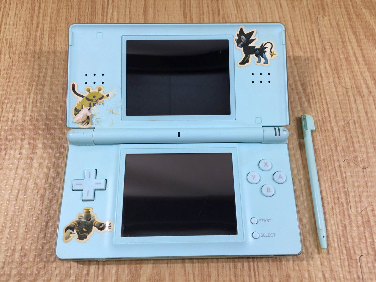 kh1412 Plz Read Item Condi Nintendo DS Lite Ice Blue Console Japan