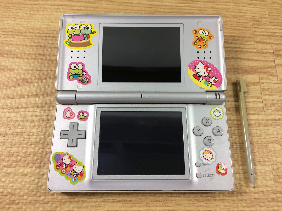 lc2380 Plz Read Item Condi Nintendo DS Lite Gross Silver Console Japan