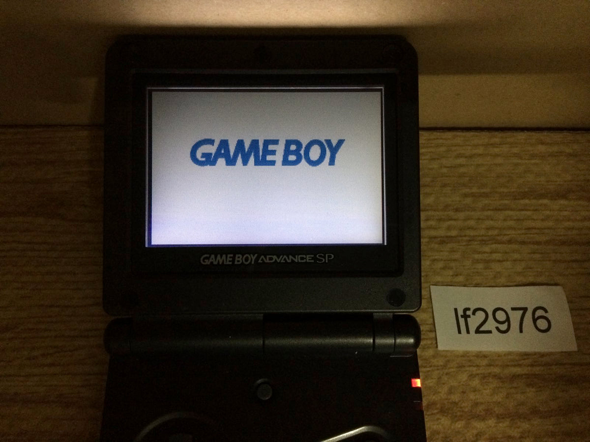 lf2976 No Battery GameBoy Advance SP Onyx Black Game Boy Console 