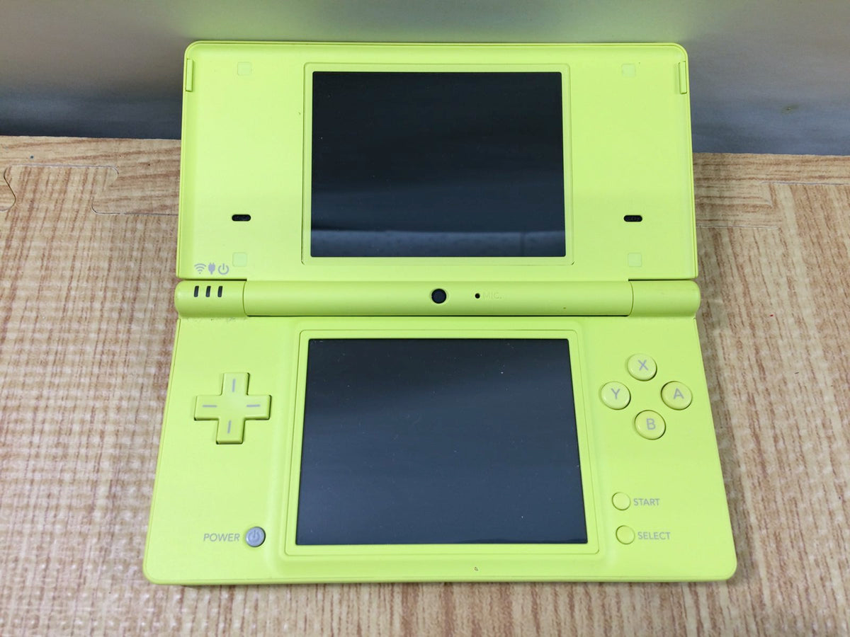 lf2981 Plz Read Item Condi Nintendo DSi DS Lime Green Console 