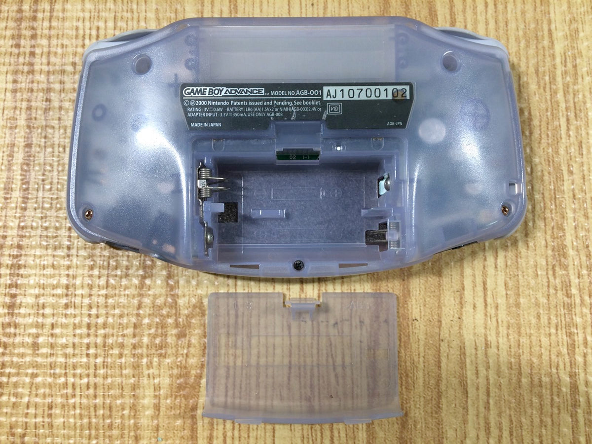 lf2860 Plz Read Item Condi GameBoy Advance Milky Blue Game Boy Console Japan