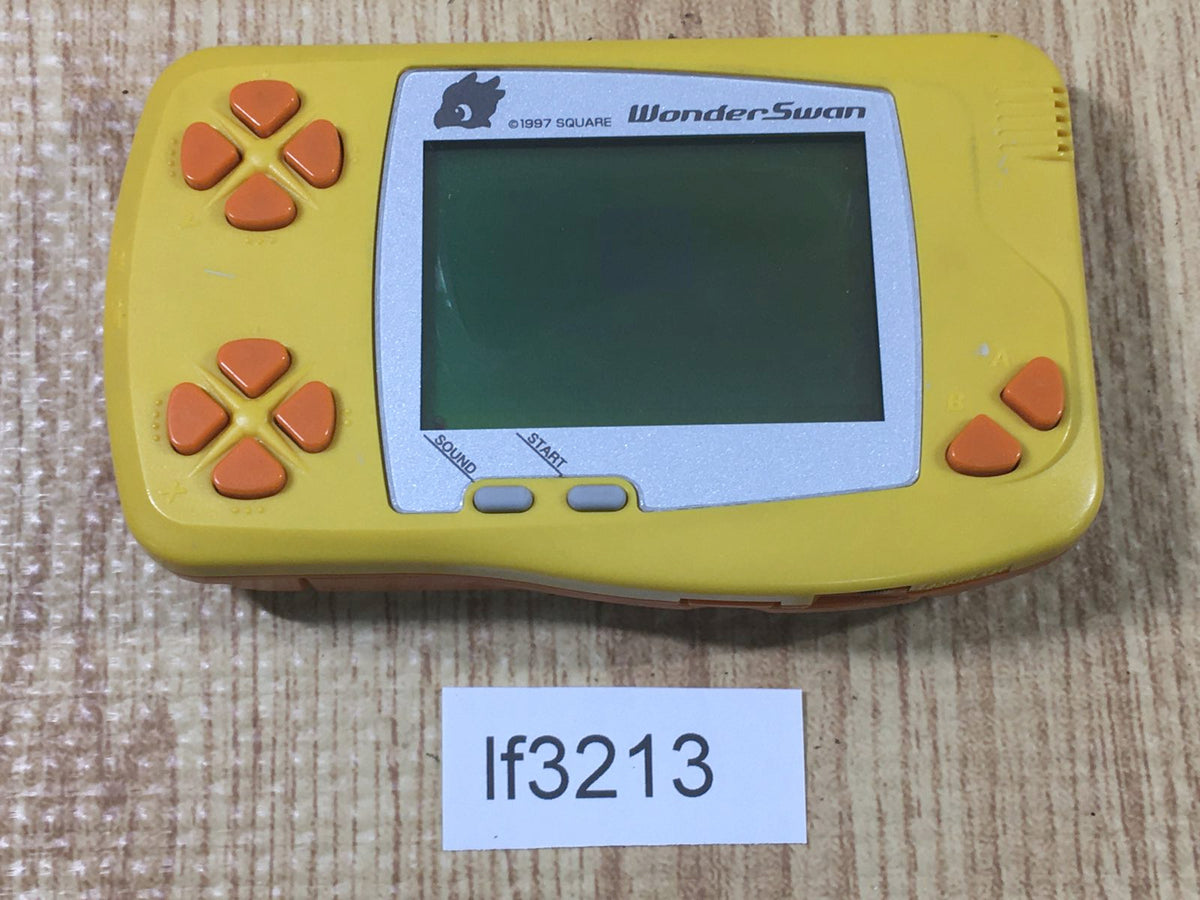 lf3213 PlzReadItemCondi Wonder Swan CHOCOBO Ver. Bandai Console Japan