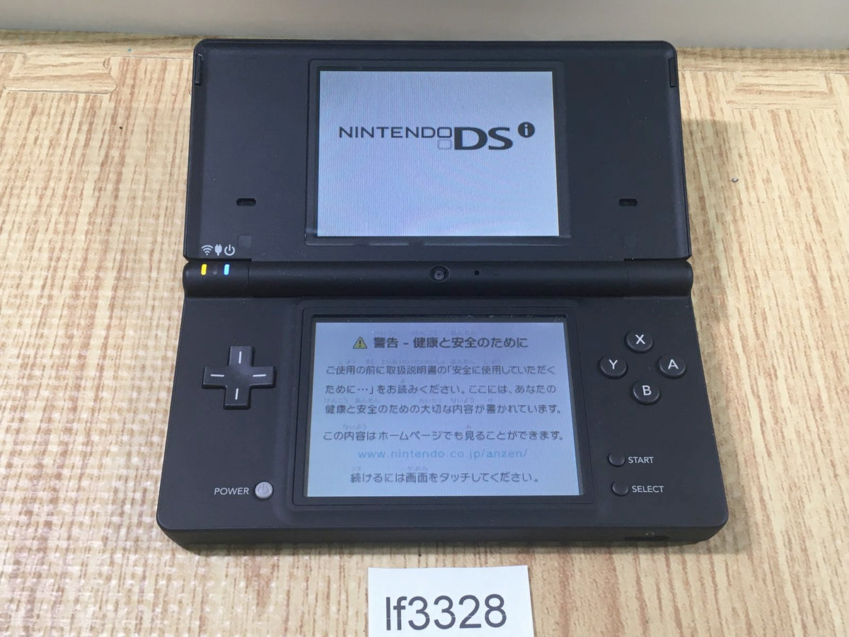 lf3328 Plz Read Item Condi Nintendo DSi DS Black Console Japan