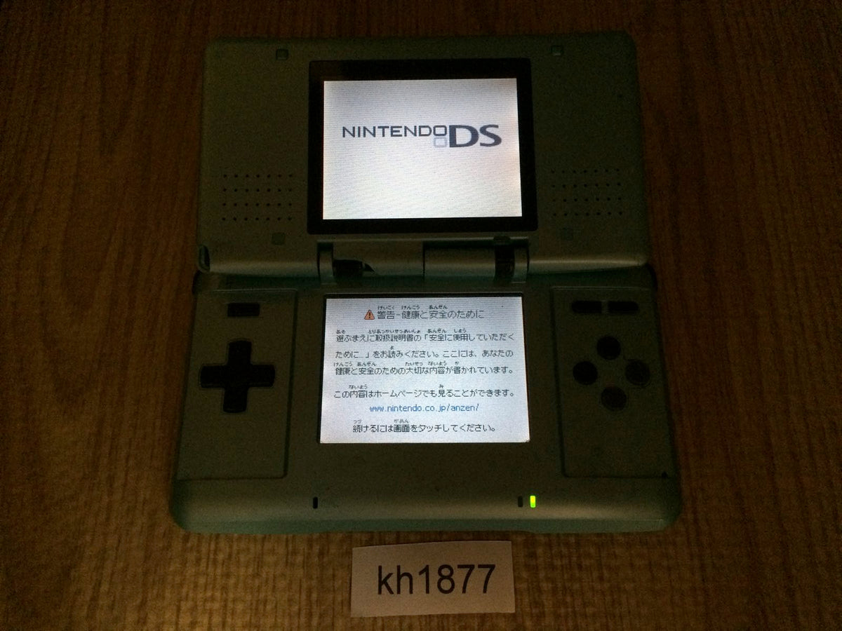 kh1877 Plz Read Item Condi Nintendo DS Turquoise Blue Console Japan