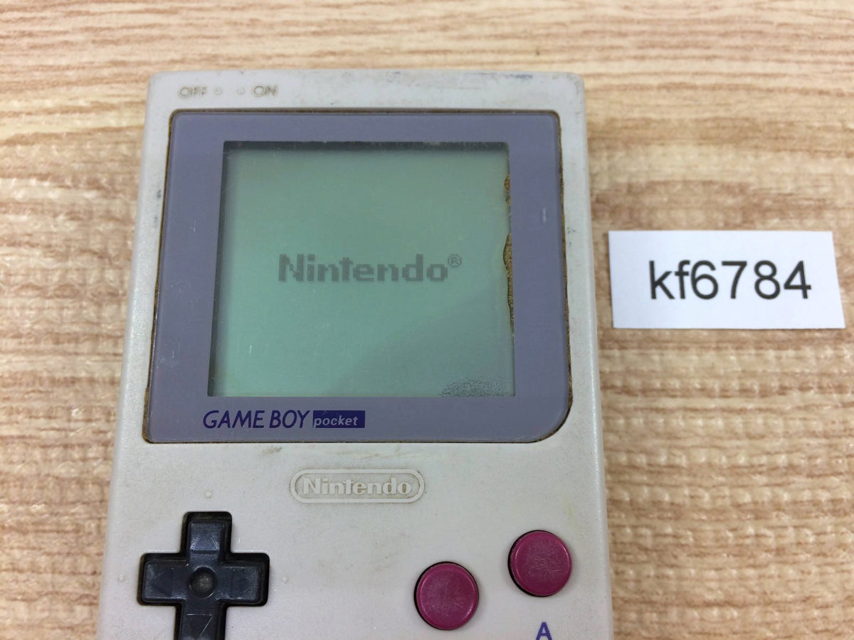kf6784 Plz Read Item Condi GameBoy Pocket Gray Grey Game Boy 