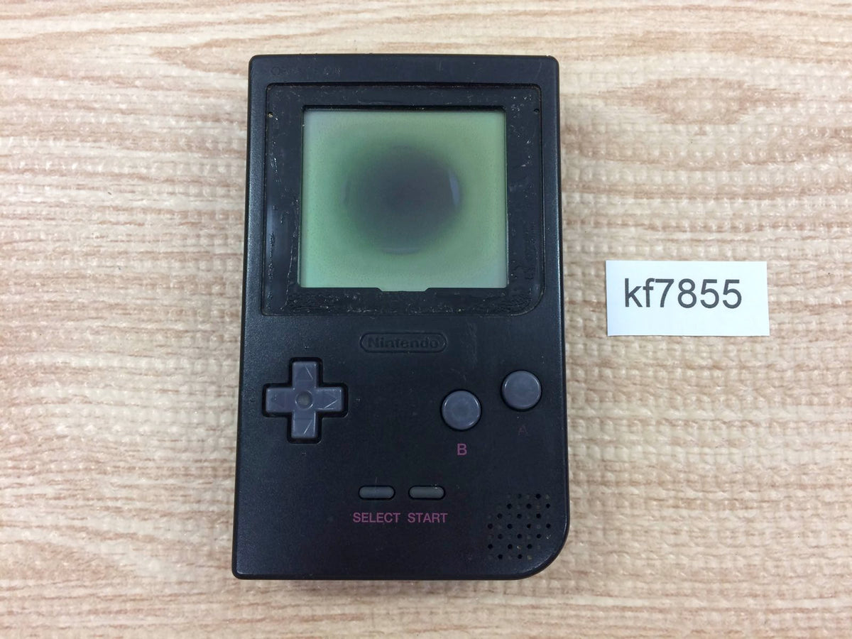 kf7855 Not Working GameBoy Pocket Black Game Boy Console Japan 