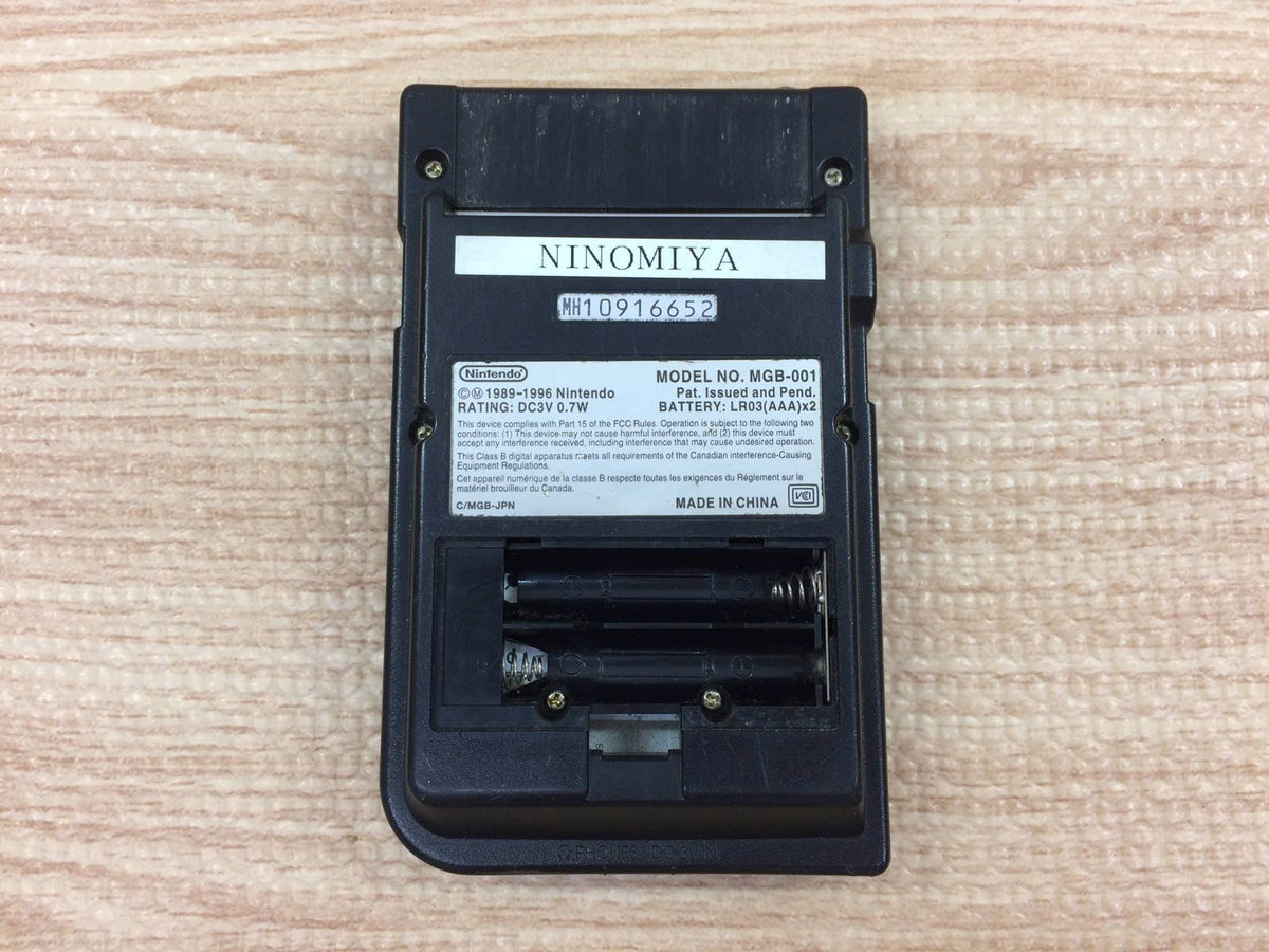 kf7855 Not Working GameBoy Pocket Black Game Boy Console Japan
