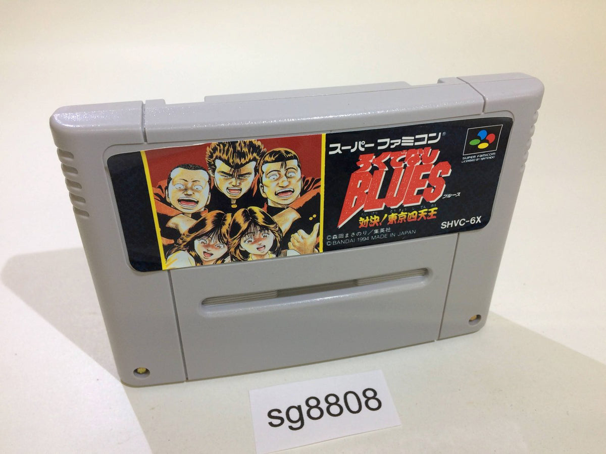 Rokudenashi Blues Nintendo - Jogo Original Nintendo Super Famicom