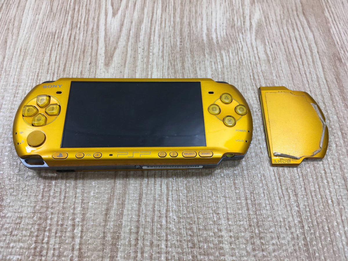 gc4164 Plz Read Item Condi PSP-3000 BRIGHT YELLOW SONY PSP Console