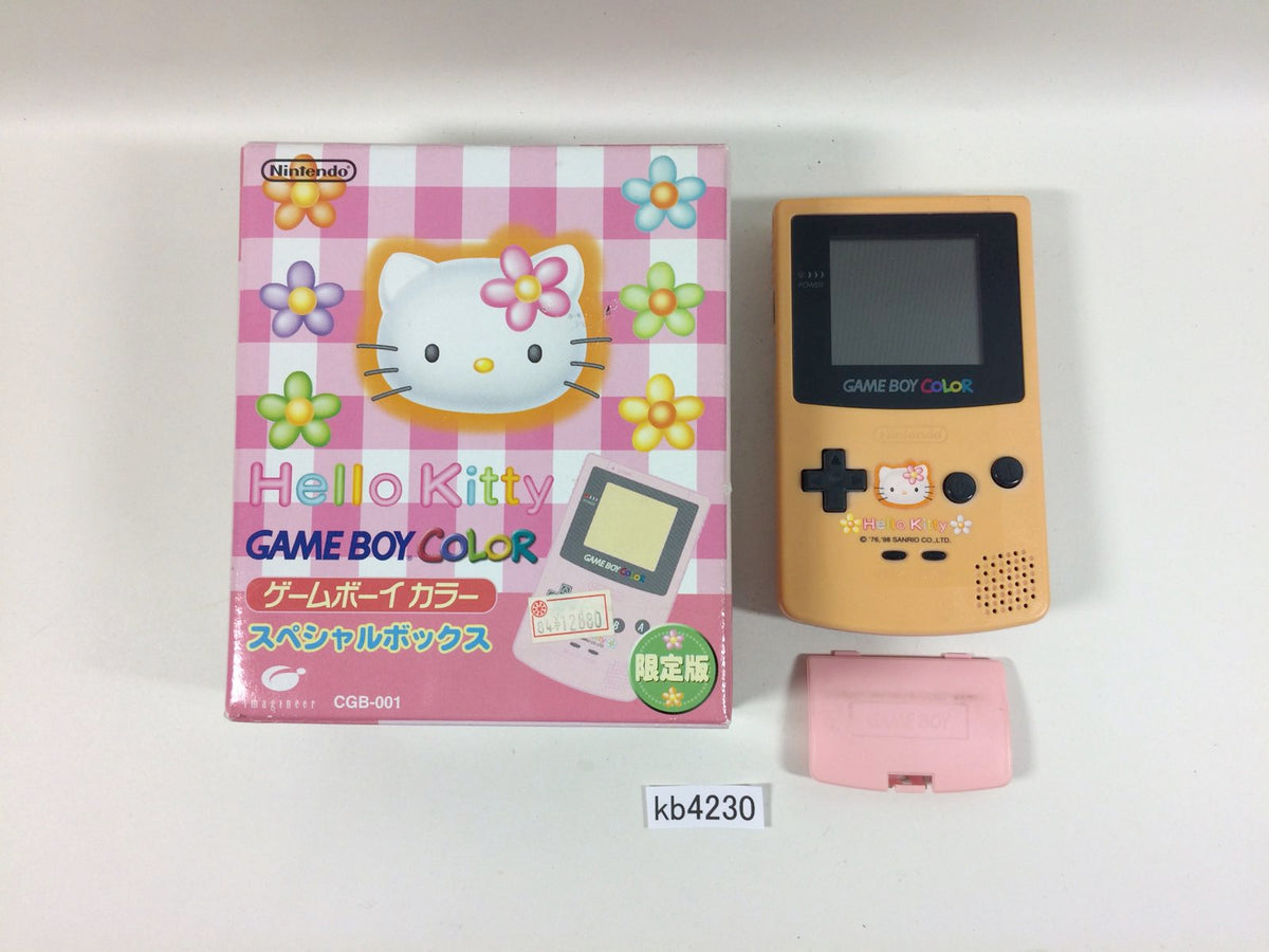 GAME BOY pocket もったいなかっ ハローキティゲームボーイ限定版