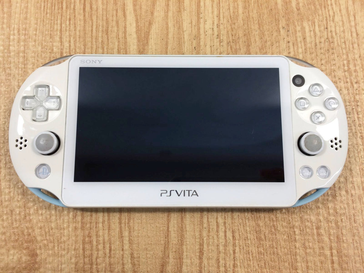 gb3661 PS Vita PCH-2000 LIGHT BLUE & WIHTE SONY PSP Console Japan