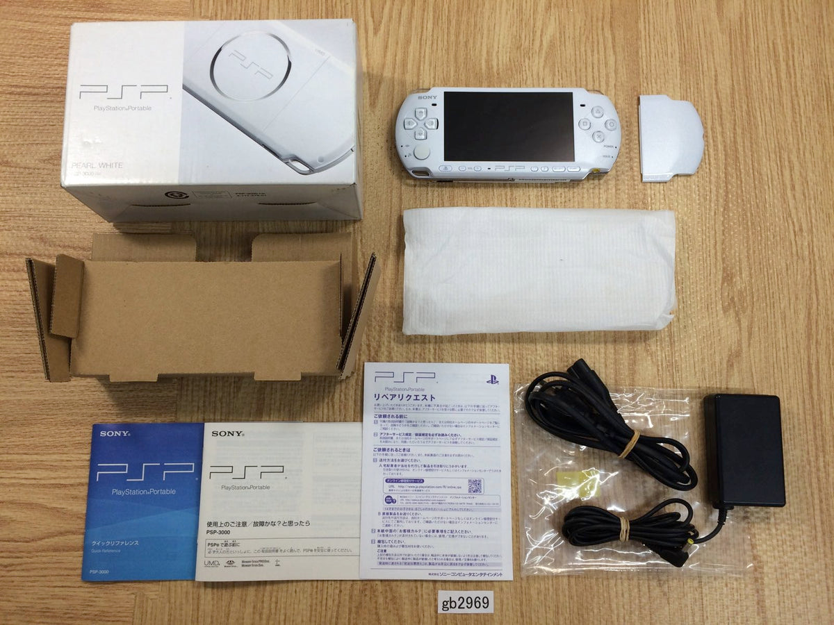 gb2969 PSP-3000 PEARL WHITE BOXED SONY PSP Console Japan – J4U.co.jp