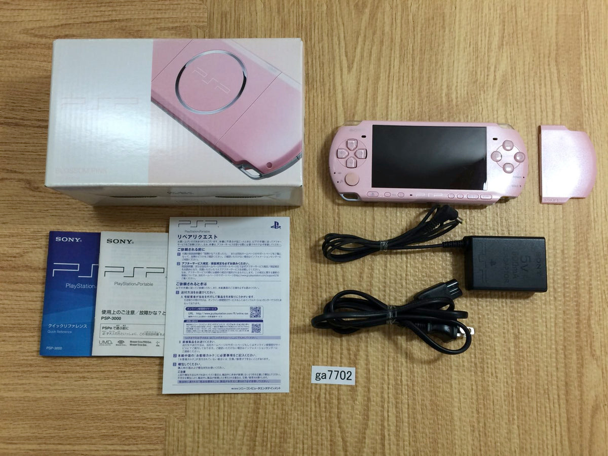 SONY PSP Playstation Portable Console JAPAN Model PSP-3000 Blossom Pink  (Japan Import)