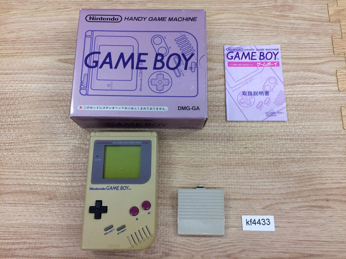 kf4433 GameBoy Original DMG-01 BOXED Game Boy Console Japan