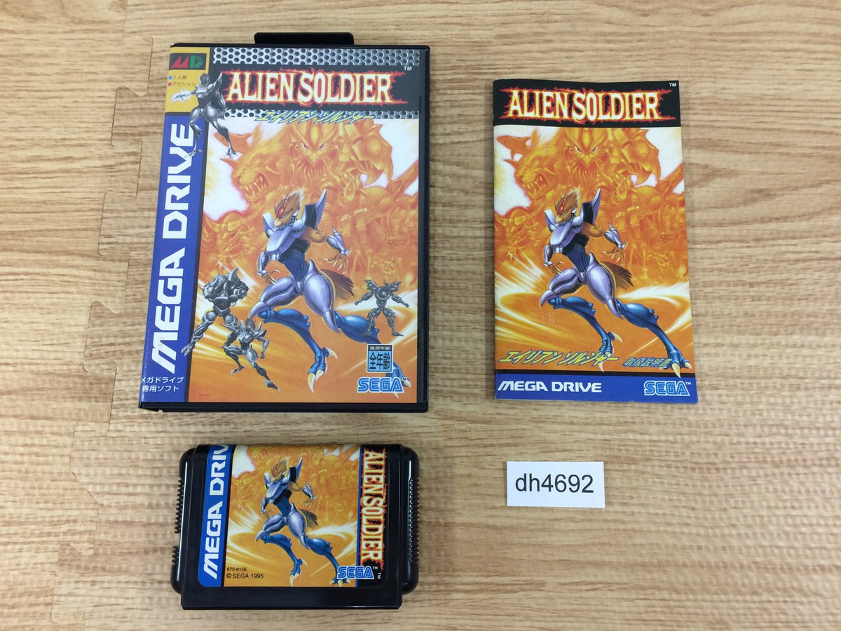 dh4692 Alien Soldier BOXED Mega Drive Genesis Japan – J4U.co.jp