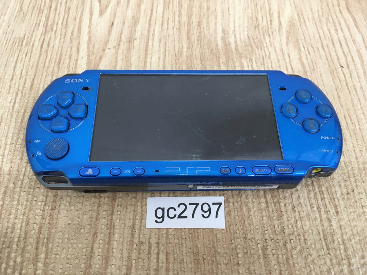 レビュー高評価の商品！ PSP-3000VB【良・動作良好！】 携帯用ゲーム 