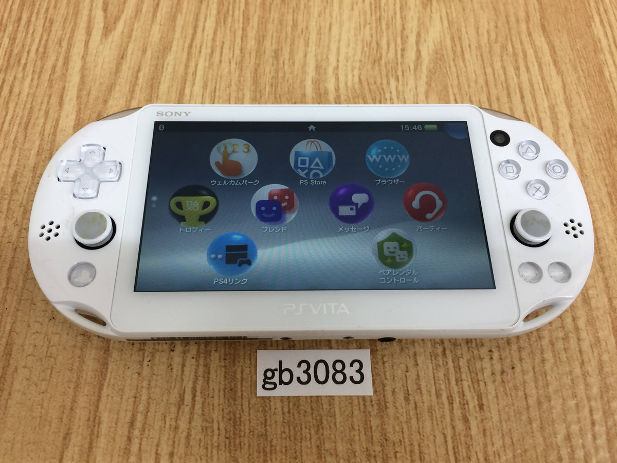 gb3083 PS Vita PCH-2000 WHITE SONY PSP Console Japan – J4U.co.jp