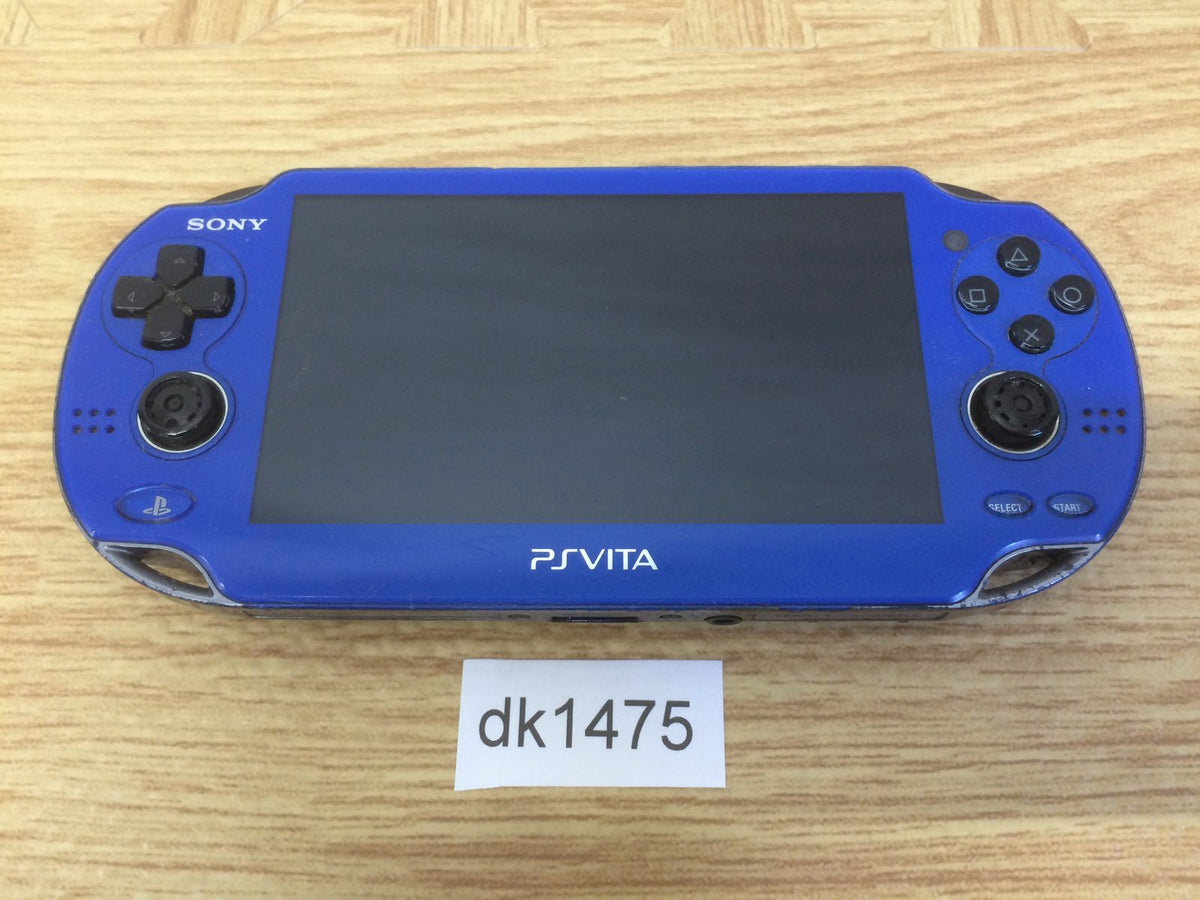 dk1475 Not Working PS Vita PCH-1000 SAPPHIRE BLUE SONY PSP Console 