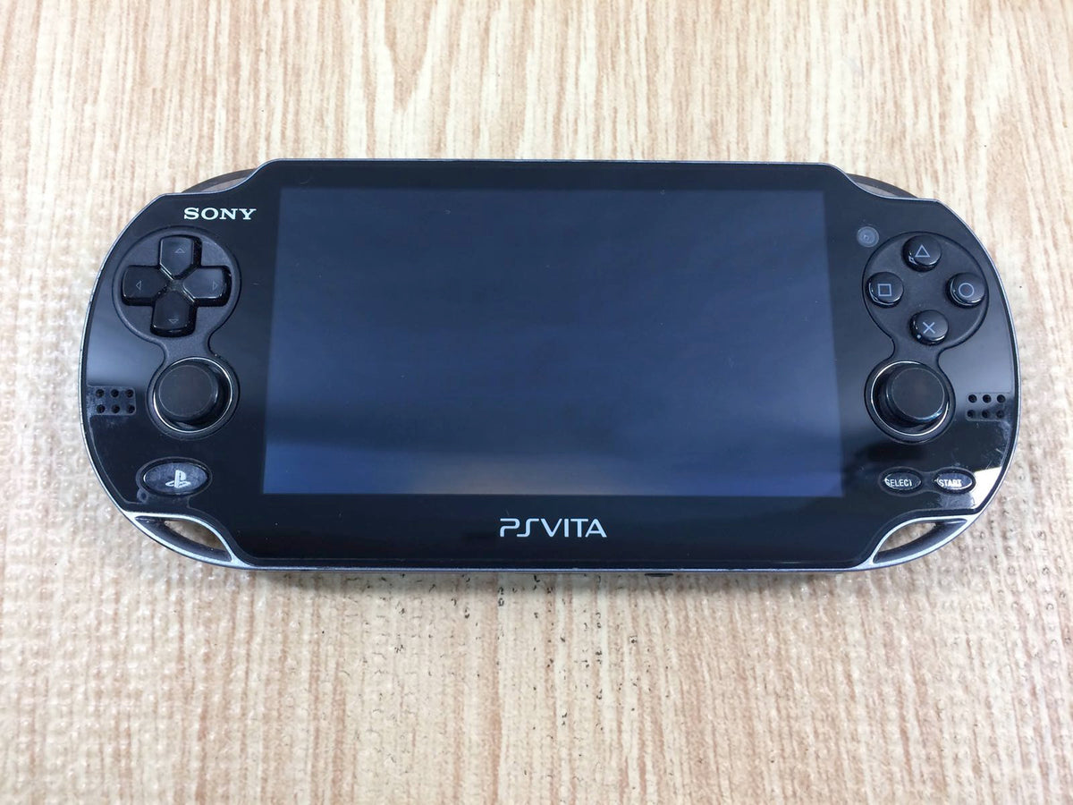 gb3565 PS Vita PCH-1000 CRYSTAL BLACK SONY PSP Console Japan