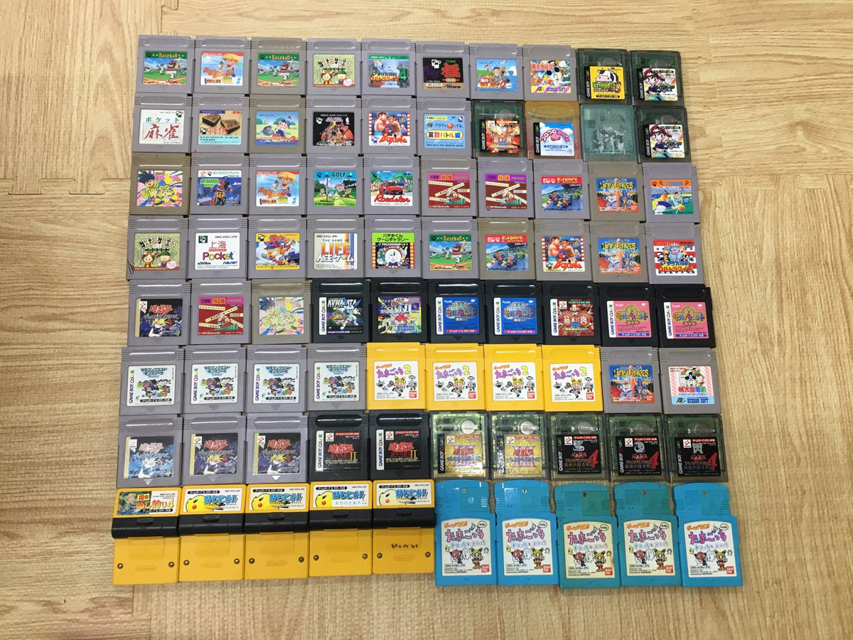 w1390 Untested about 300 Cartridges GameBoy Game Boy Lot Japan
