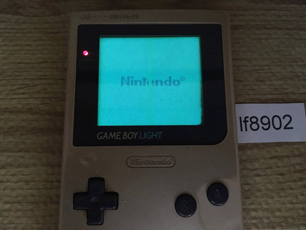 lf8902 Plz Read Item Condi GameBoy Light Gold Game Boy Console Japan