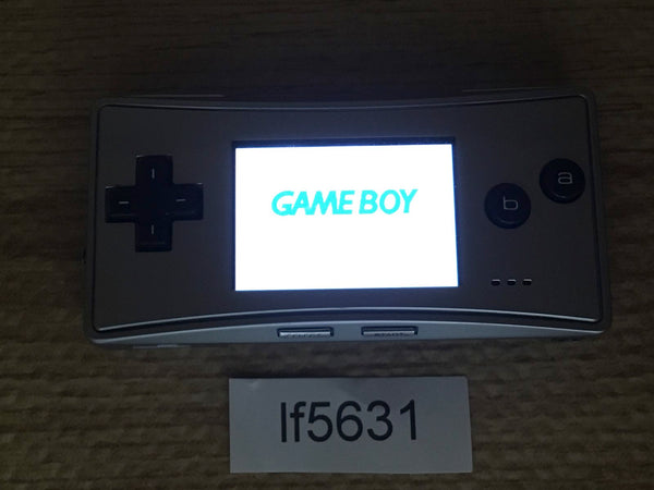 lf5631 No Battery GameBoy Micro Silver Game Boy Console Japan