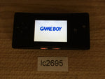 lc2695 No Battery GameBoy Micro Black Game Boy Console Japan