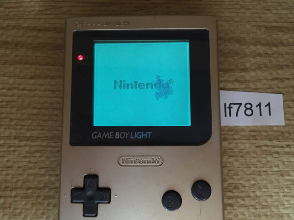 lf7811 Plz Read Item Condi GameBoy Light Gold Game Boy Console Japan