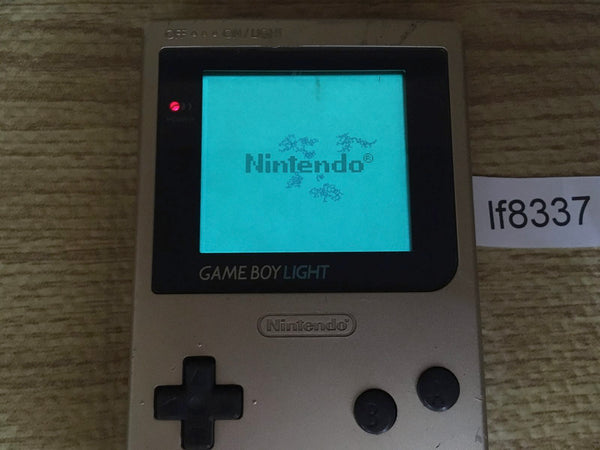 lf8337 Plz Read Item Condi GameBoy Light Gold Game Boy Console Japan