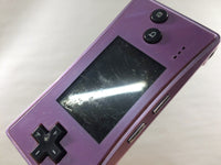 kh2619 Plz Read Item Condi GameBoy Micro Purple Game Boy Console Japan