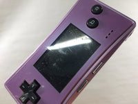 kh2619 Plz Read Item Condi GameBoy Micro Purple Game Boy Console Japan