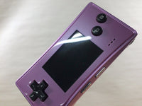 kh2740 No Battery GameBoy Micro Purple Game Boy Console Japan