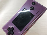 kh2619 Plz Read Item Condi GameBoy Micro Purple Game Boy Console Japan