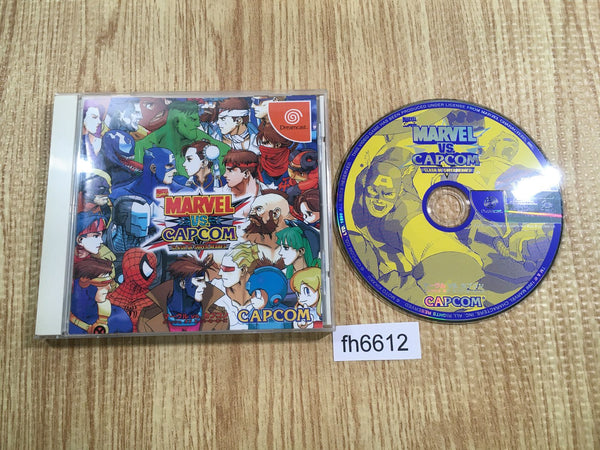 fh6612 MARVEL VS. CAPCOM CRASH OF SUPER HEROES Dreamcast Japan