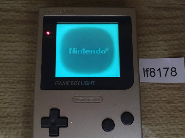 lf8178 Plz Read Item Condi GameBoy Light Gold Game Boy Console Japan