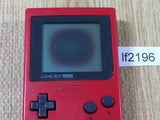 lf2196 Plz Read Item Condi GameBoy Pocket Red Game Boy Console Japan