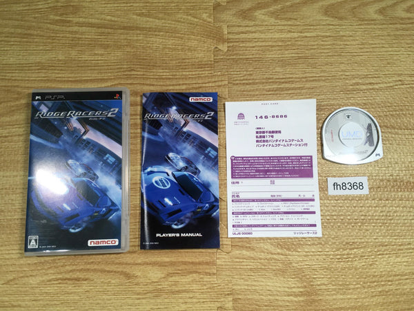 fh8368 Ridge Racer 2 PSP Japan