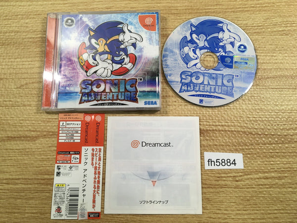 fh5884 Sonic Adventure Dreamcast Japan