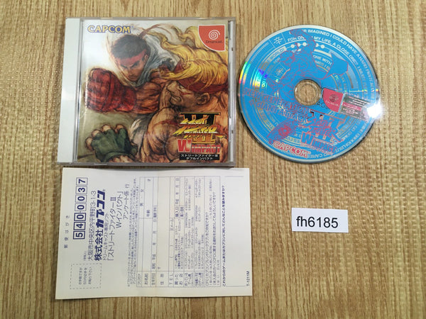 fh6185 Street Fighter III 3 W Impact Dreamcast Japan