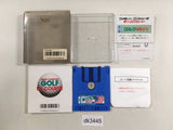 dk3445 Golf U.S. Course BOXED Famicom Disk Japan