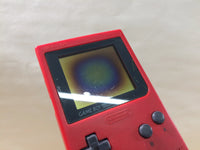 lf2196 Plz Read Item Condi GameBoy Pocket Red Game Boy Console Japan