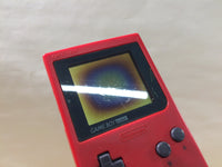 lf2196 Plz Read Item Condi GameBoy Pocket Red Game Boy Console Japan