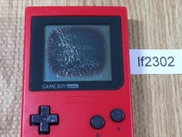 lf2302 Plz Read Item Condi GameBoy Pocket Red Game Boy Console Japan