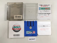 dk3447 Golf U.S. Course BOXED Famicom Disk Japan