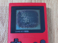 lf2302 Plz Read Item Condi GameBoy Pocket Red Game Boy Console Japan