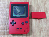 lf2302 Plz Read Item Condi GameBoy Pocket Red Game Boy Console Japan