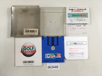 dk3448 Golf U.S. Course BOXED Famicom Disk Japan